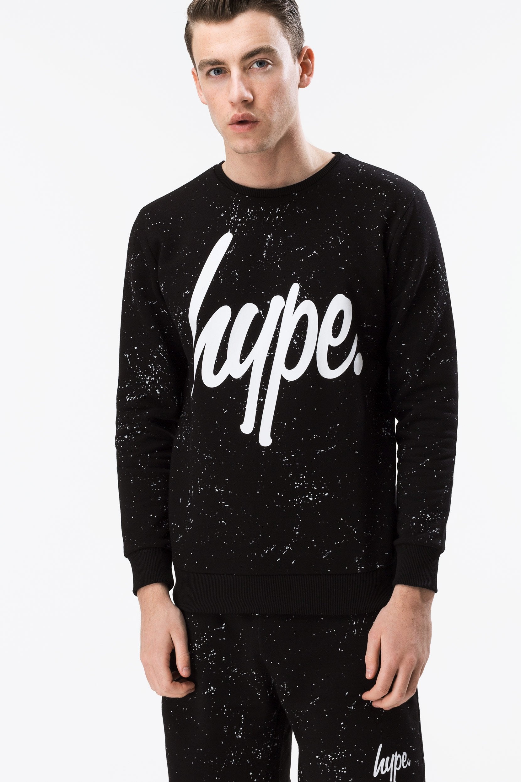 AOP Speckle Men's Crewneck