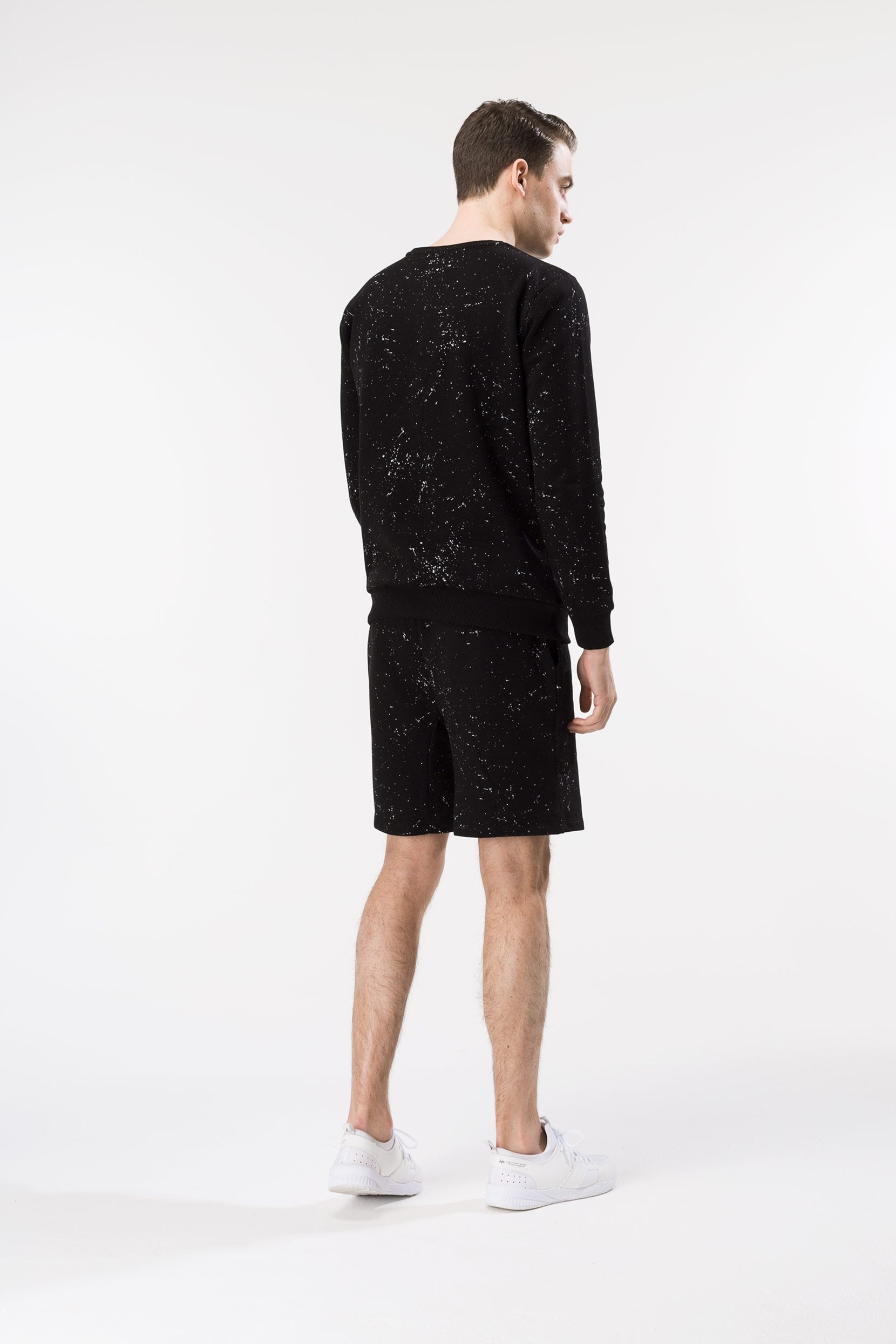 AOP Speckle Men's Crewneck