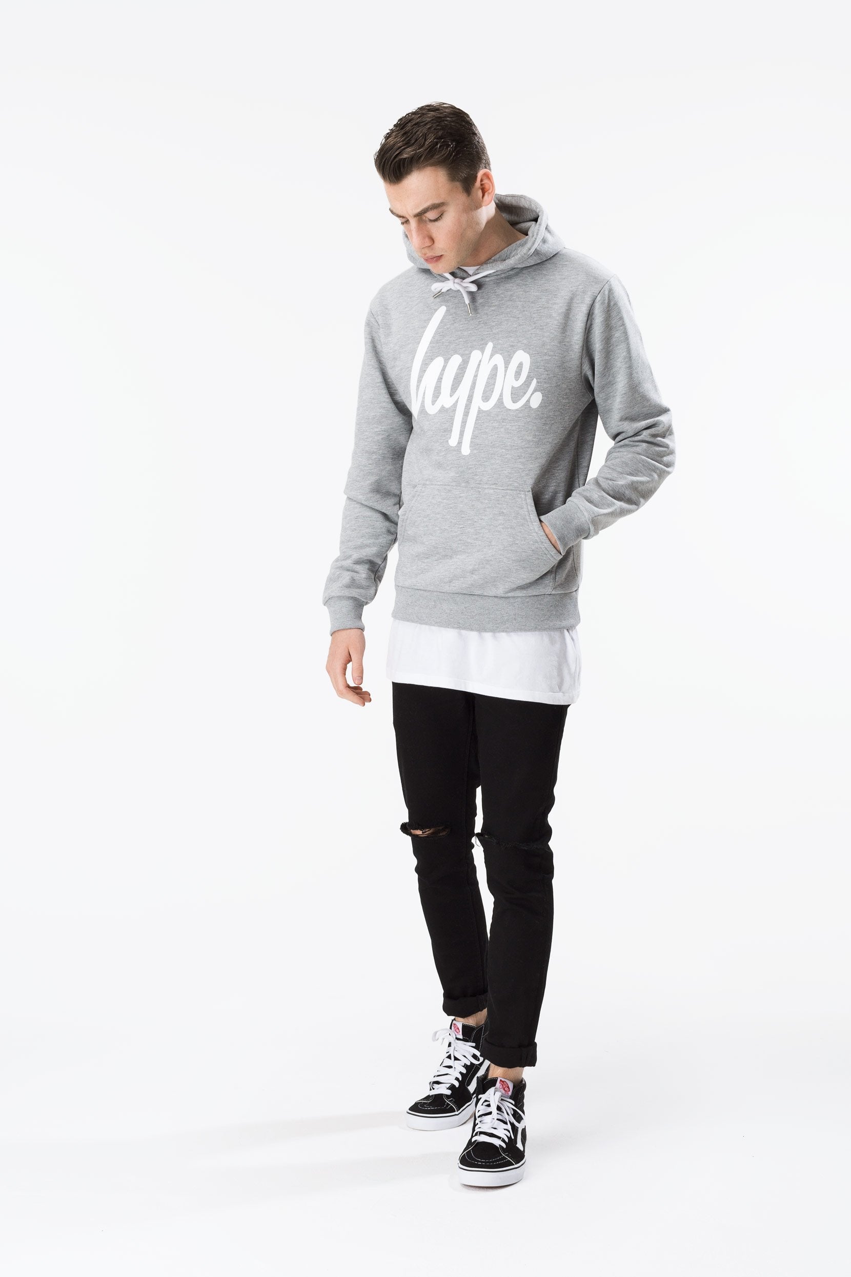 Script Men's Pullover Hoodie