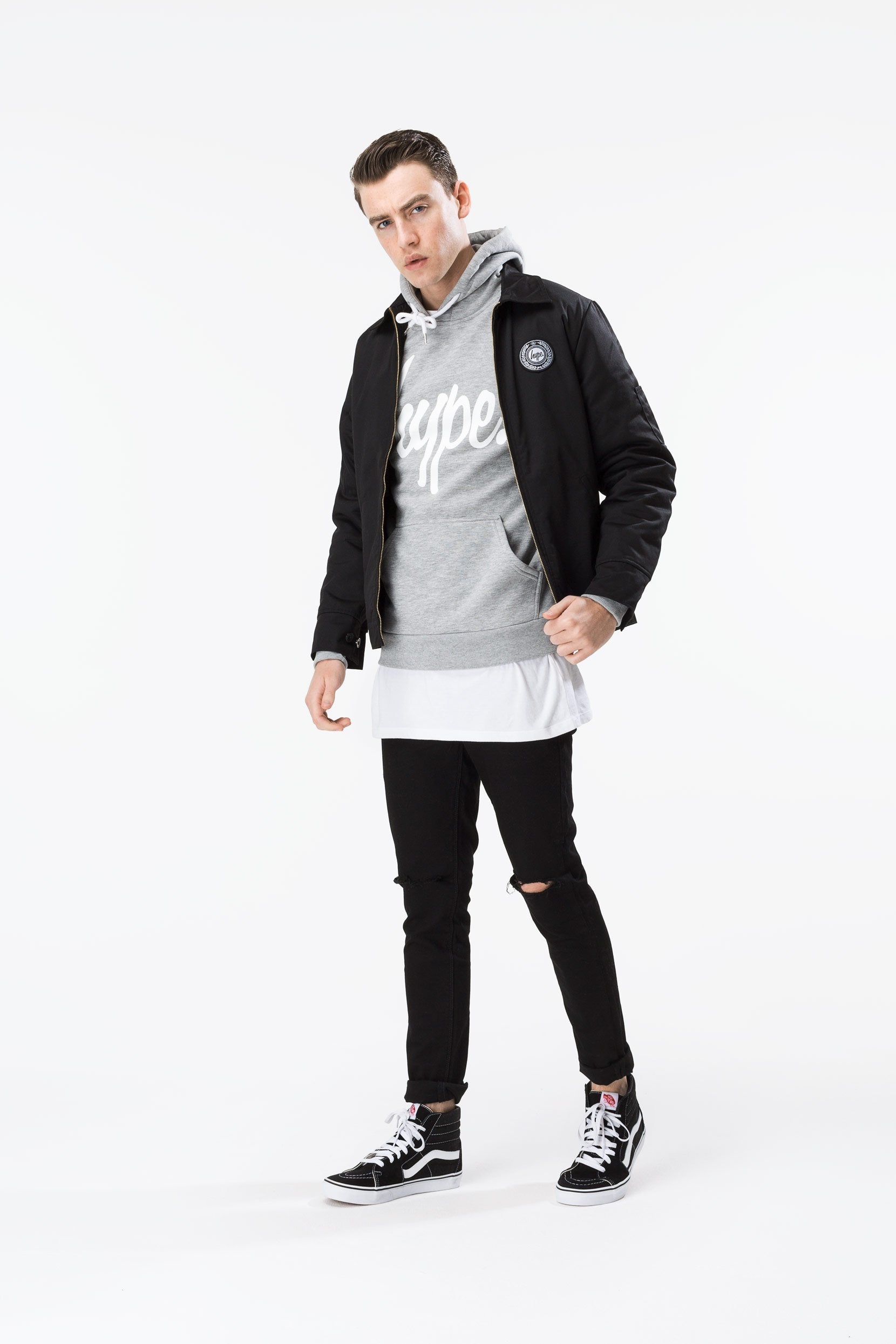 Script Men's Pullover Hoodie