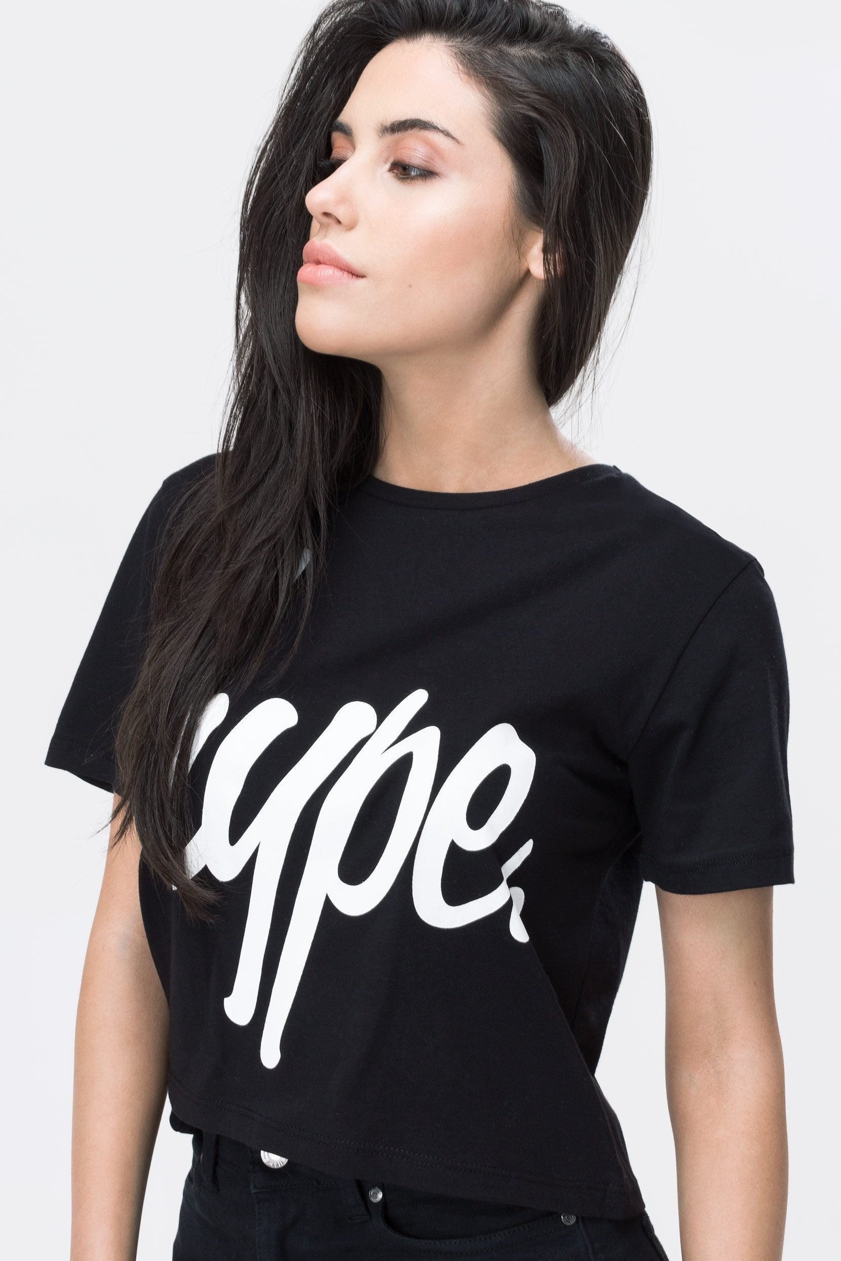 Script Women's Crop T-Shirt