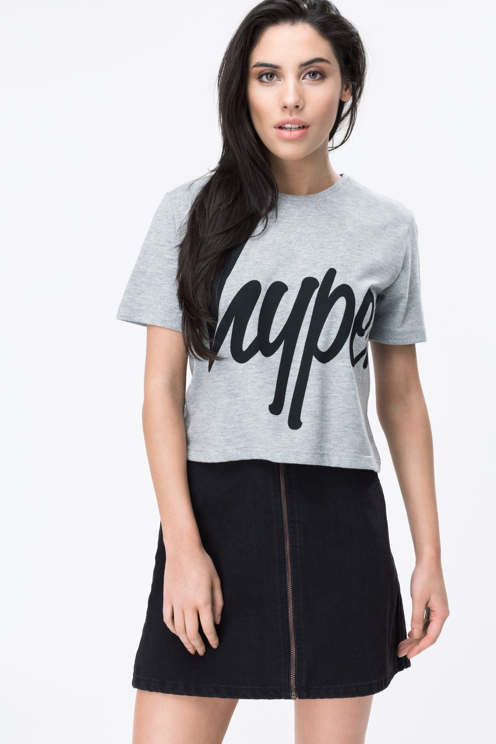 Script Women's Crop T-Shirt