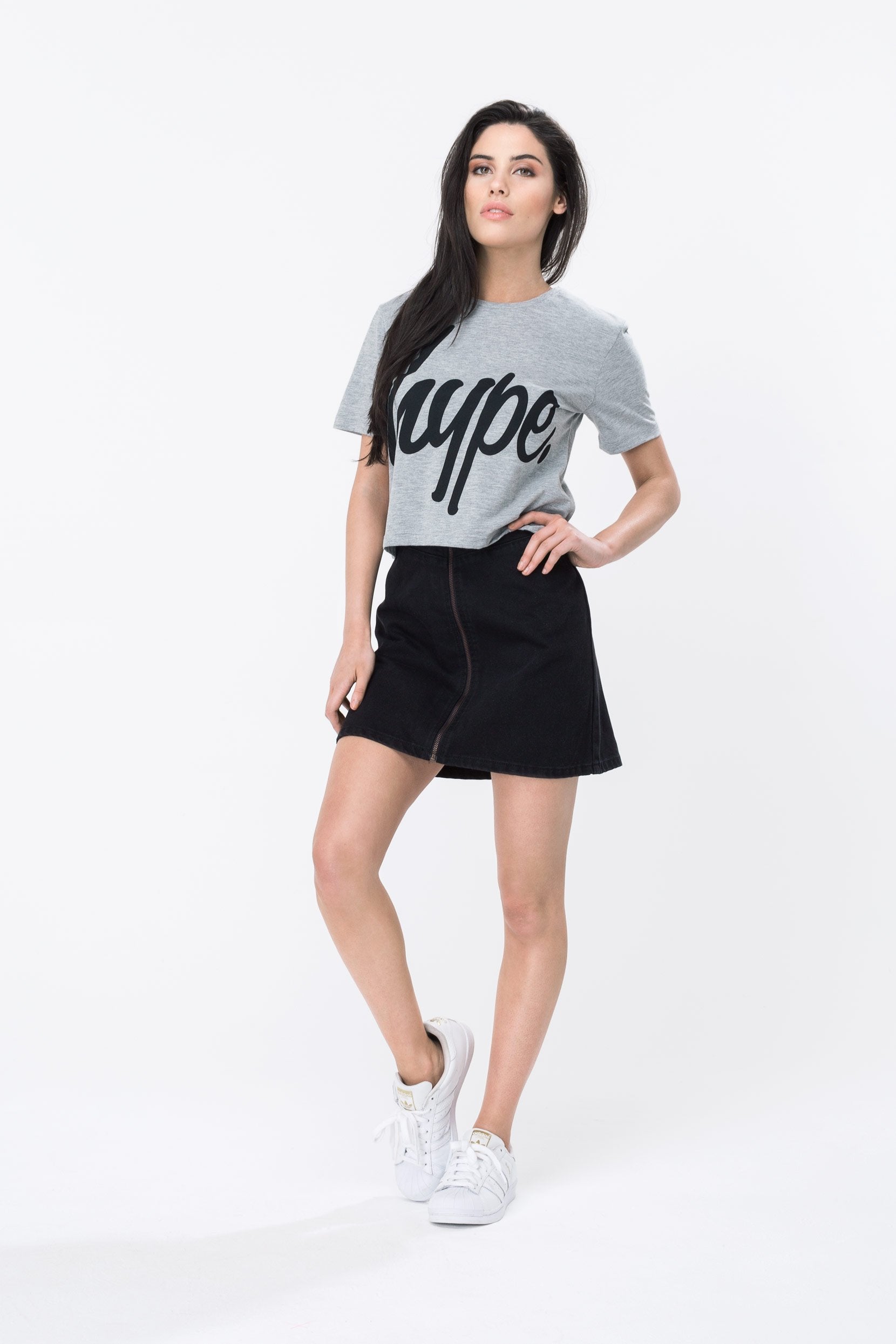 Script Women's Crop T-Shirt