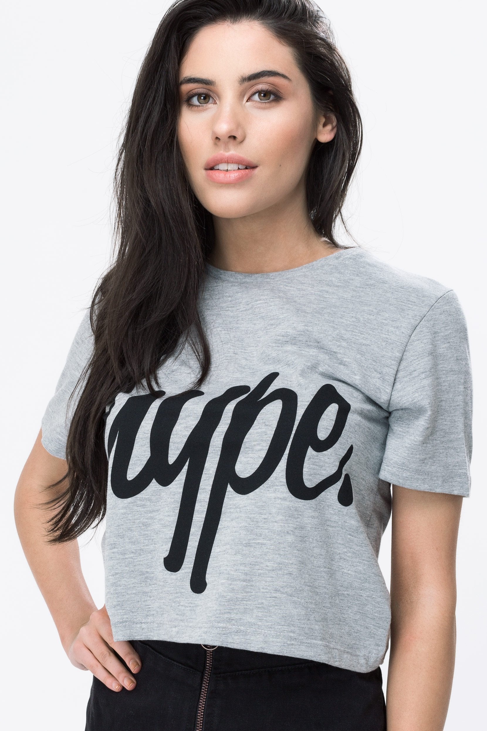 Script Women's Crop T-Shirt