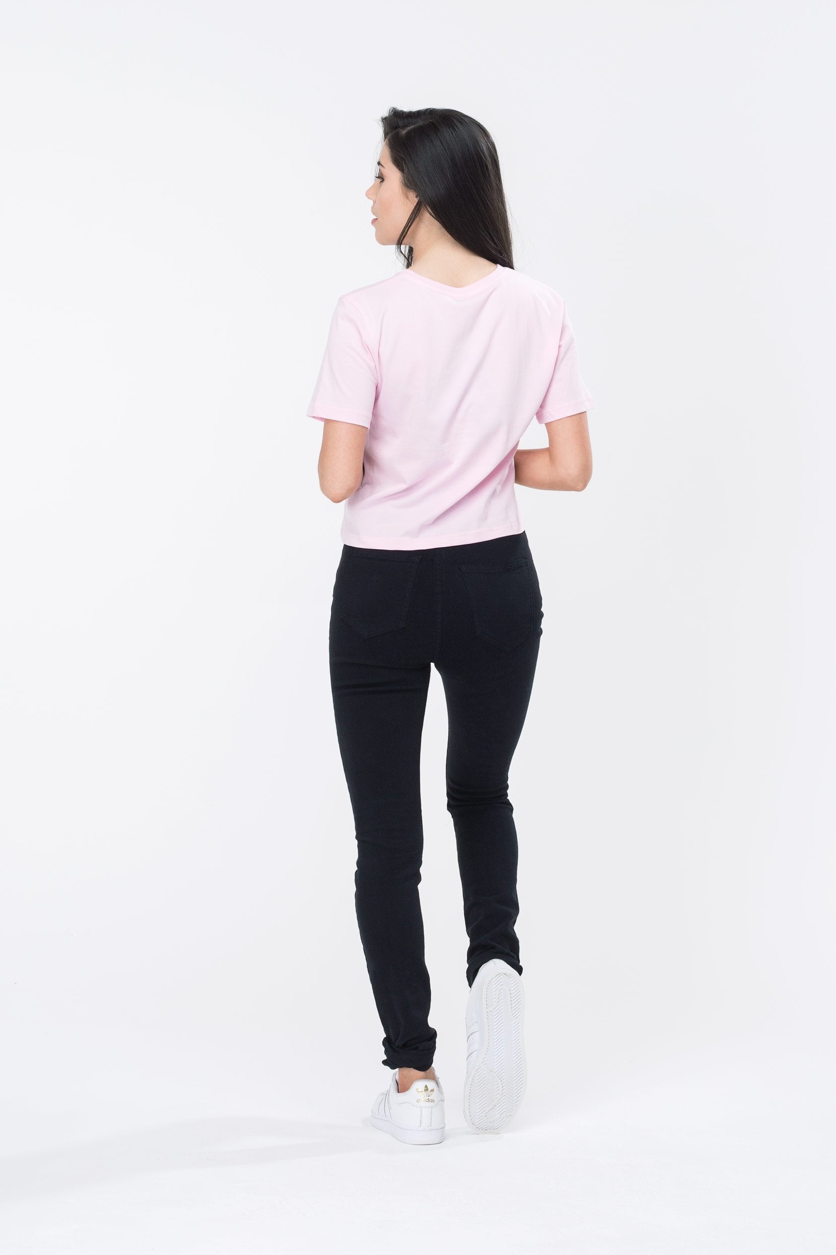 Script Women's Crop T-Shirt