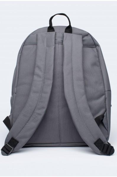 Grey Badge Backpack