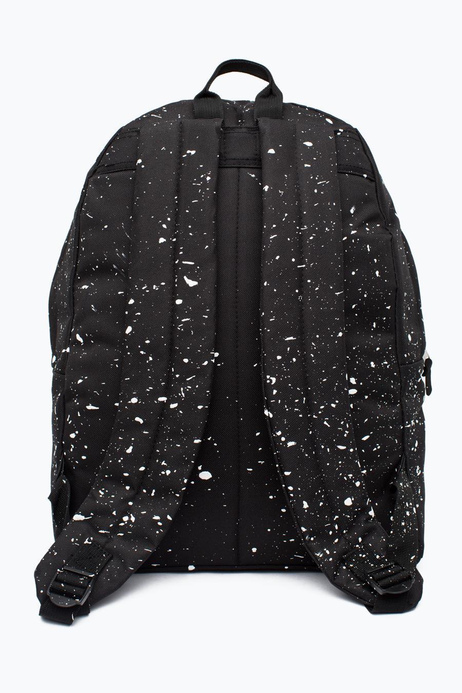 Black With White Speckle Backpack