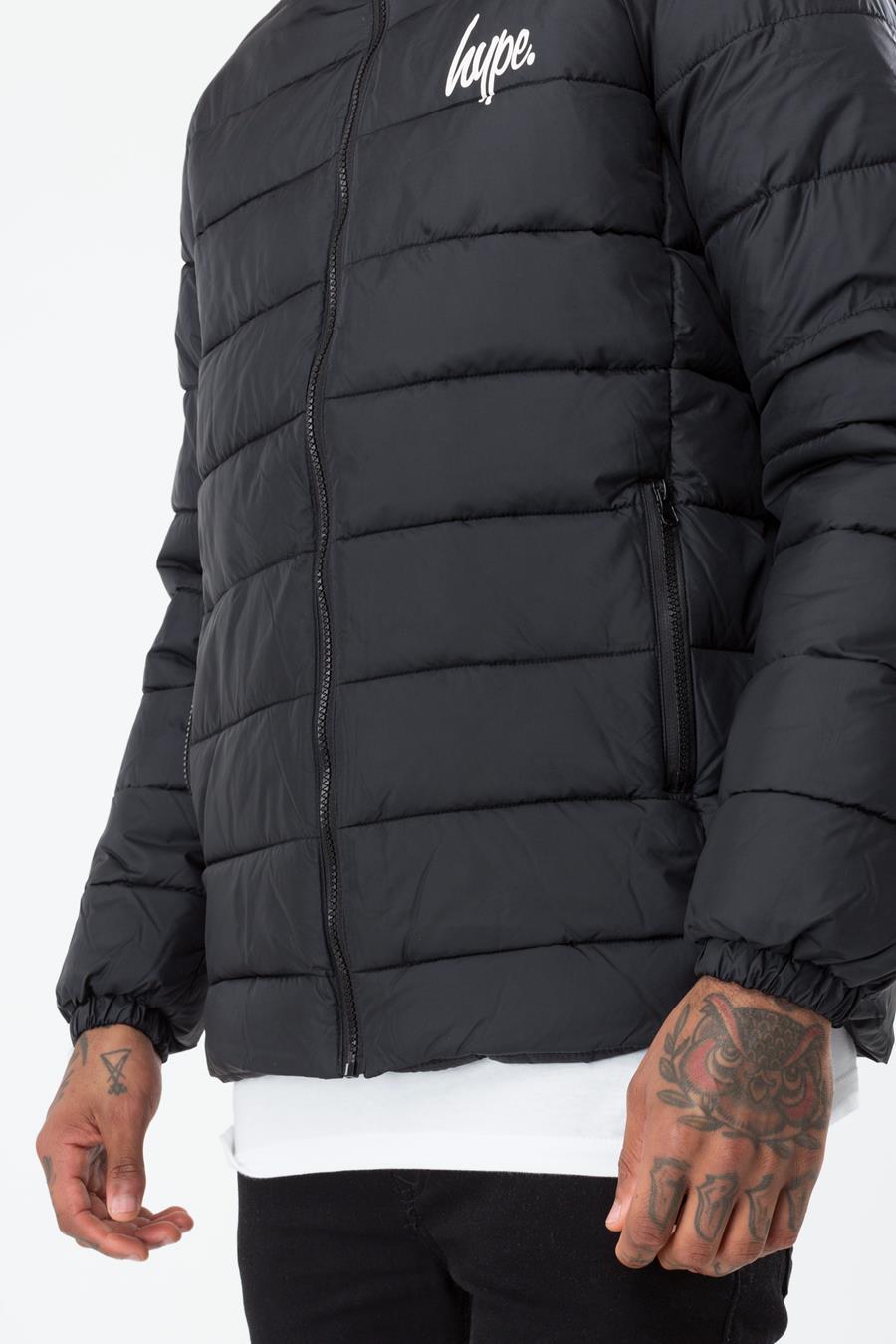 Black Core Men's Puffa Jacket