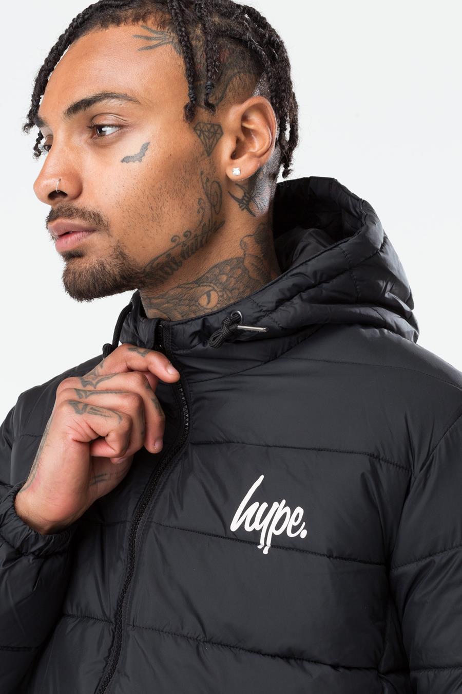 Black Core Men's Puffa Jacket