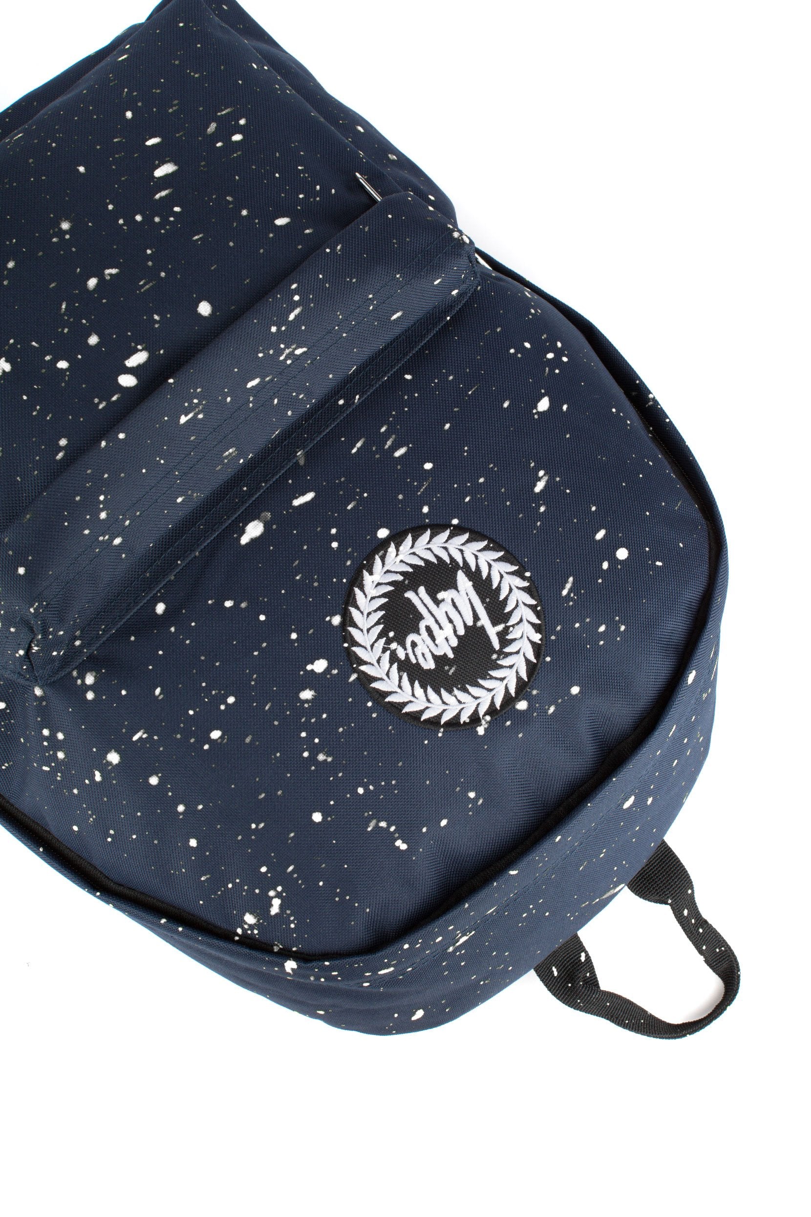 Navy With White Speckle Backpack