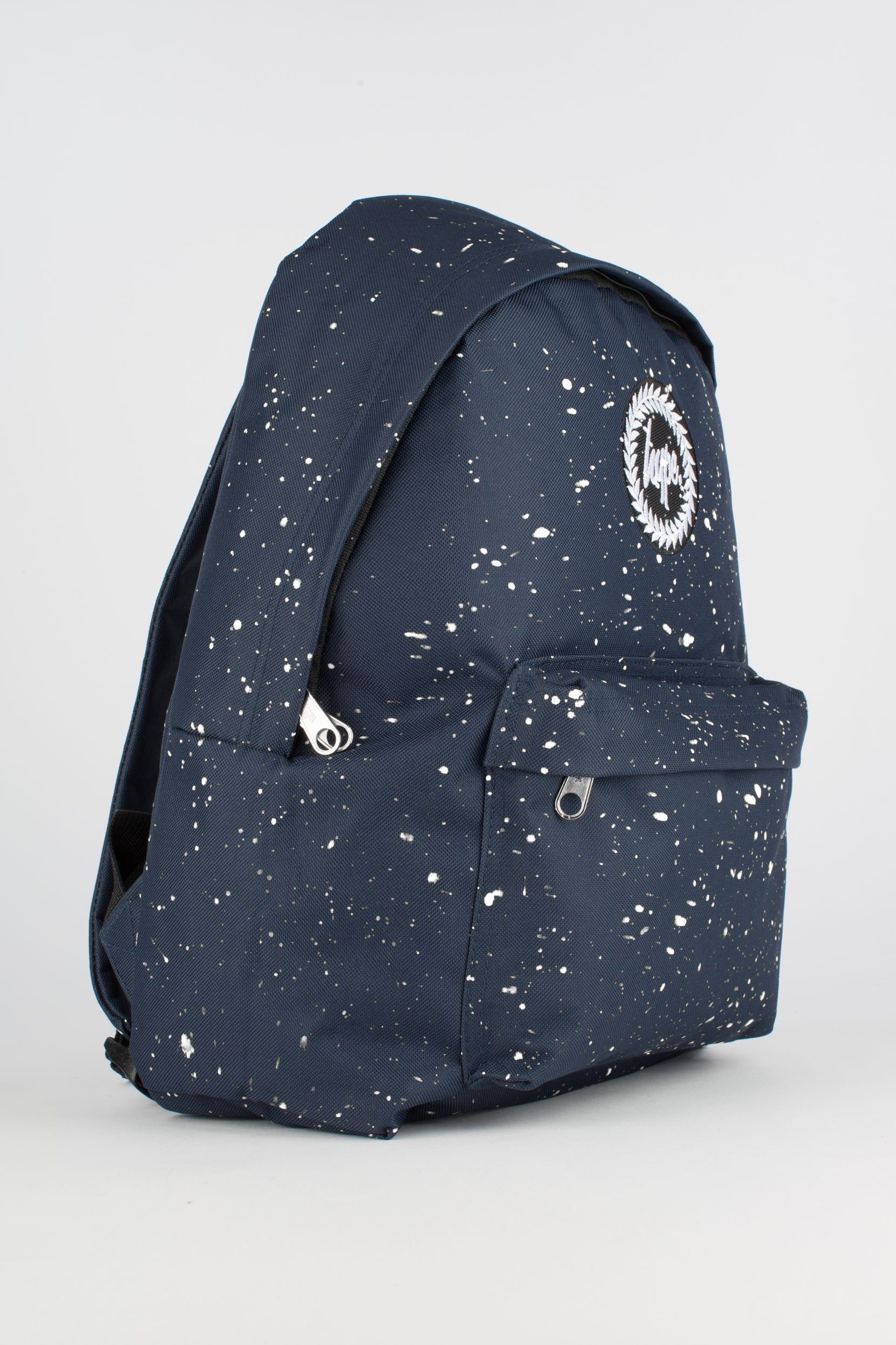 Navy With White Speckle Backpack