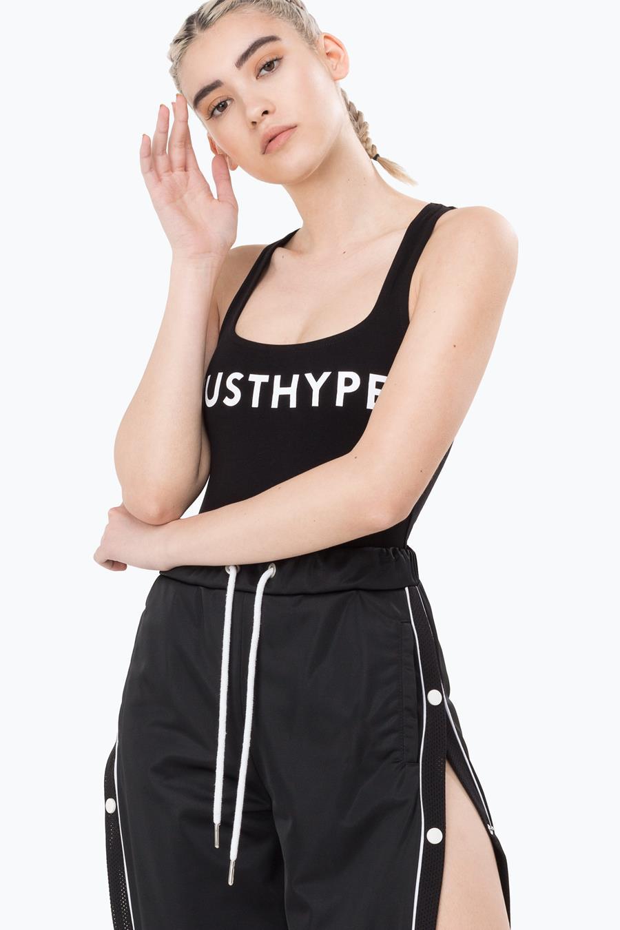 Black JustHype Women's Bodysuit